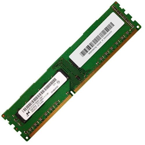 4Go Ram Pc Bureau Micron Mt16Jtf51264Az-1G6K1 Ddr3 Pc3-12800U 2Rx8 1600Mhz Cl11