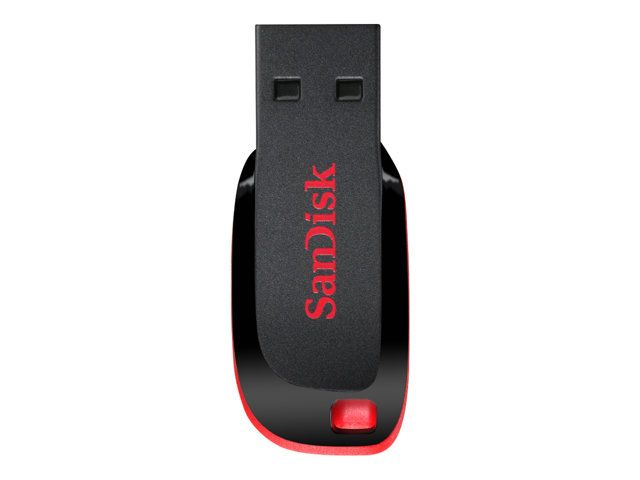 SanDisk Cruzer Blade - Clé USB - 16 Go - USB 2.0 - rose électrique SanDisk Cruzer Blade - Clé USB - 16 Go - USB 2.0 - rose électrique