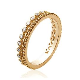 Bague ALLIANCE FEMME douze Zirconiums Plaqué OR NEUF T 52