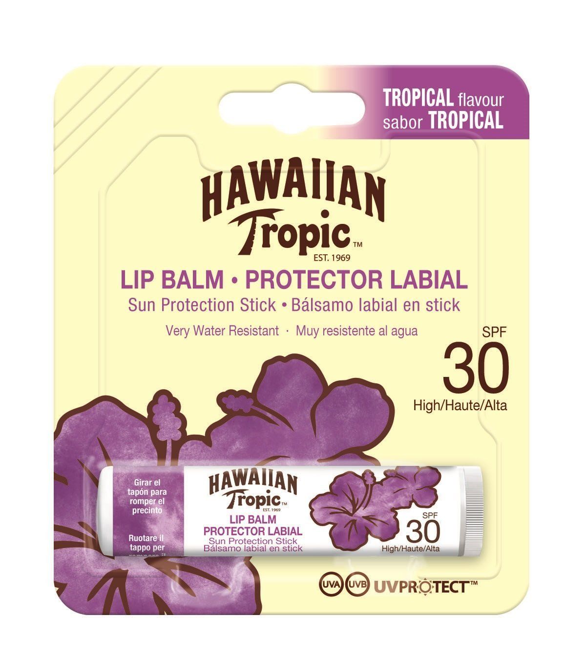Hawaiian Tropic Baume Pour Les Lèvres Sun Protection Spf 30 4 G