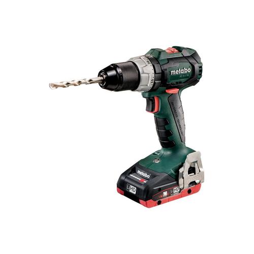 Metabo Sb 18 Lt Bl Perceuse À Percussion Sans Fil, 2X18V/4Ah Lihd, Chargeur Asc 30-36 V, Coffret - 602316800