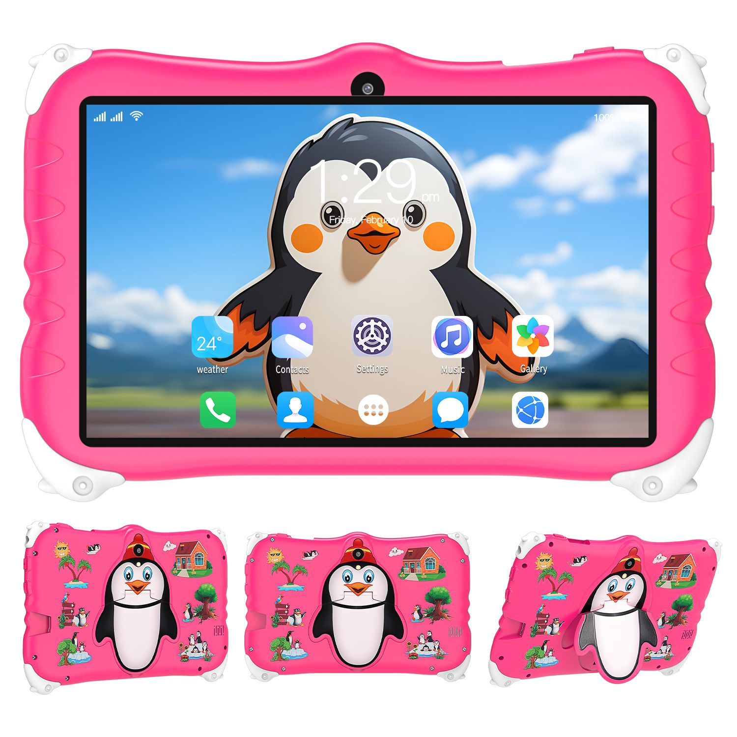 Tablette Enfant LOIDIS C78 (2024) 32 Go 7.1 pouces Wi-Fi Rose