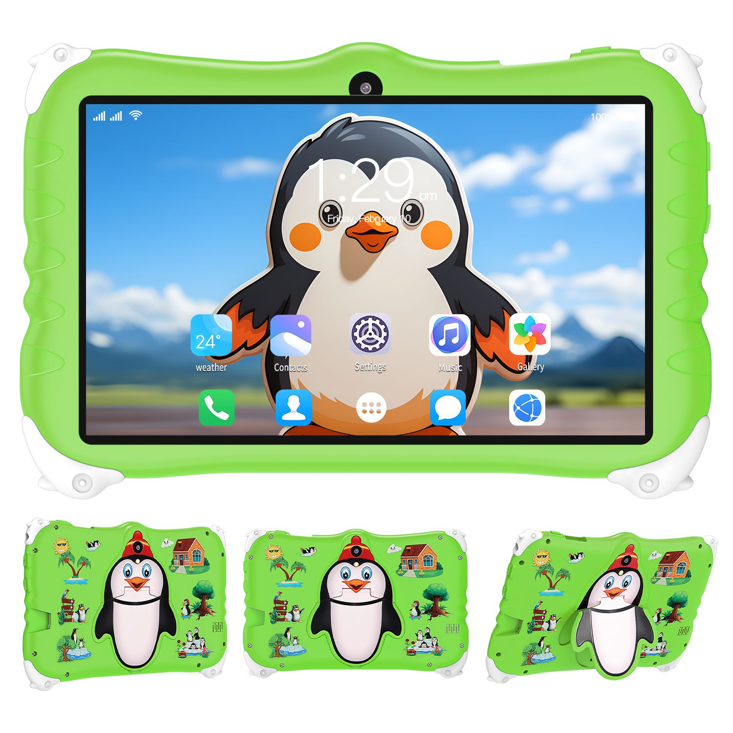 Tablette Enfant LOIDIS C78 (2024) 32 Go 7.1 pouces Wi-Fi Vert