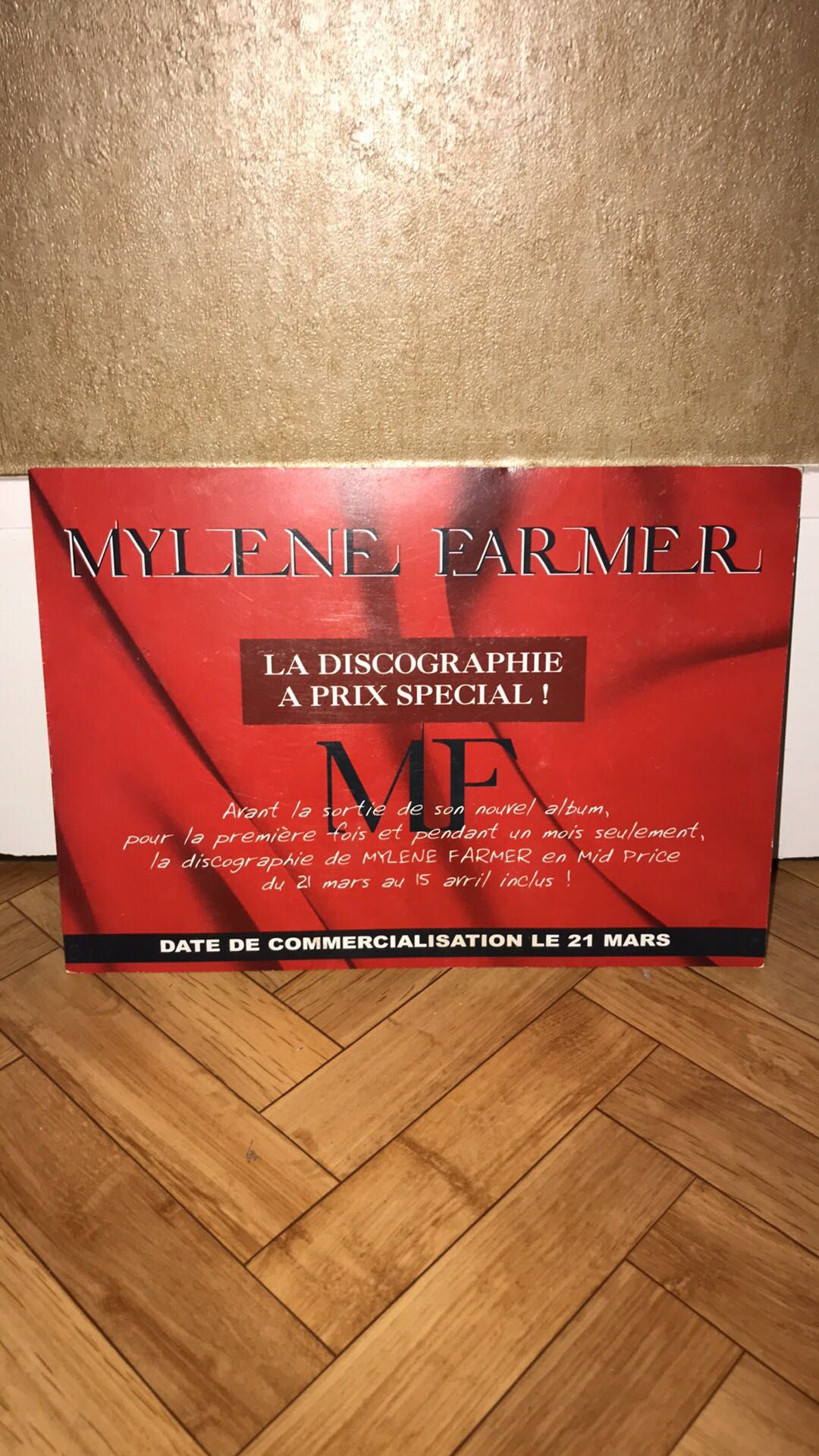 mylene farmer promo d'occasion  