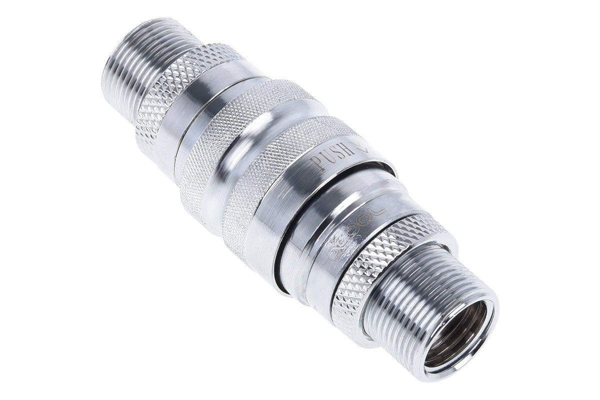 Alphacool Raccord autobloquant Eiszapfen Quick Release double bulkhead G14 Neuf - vue 3