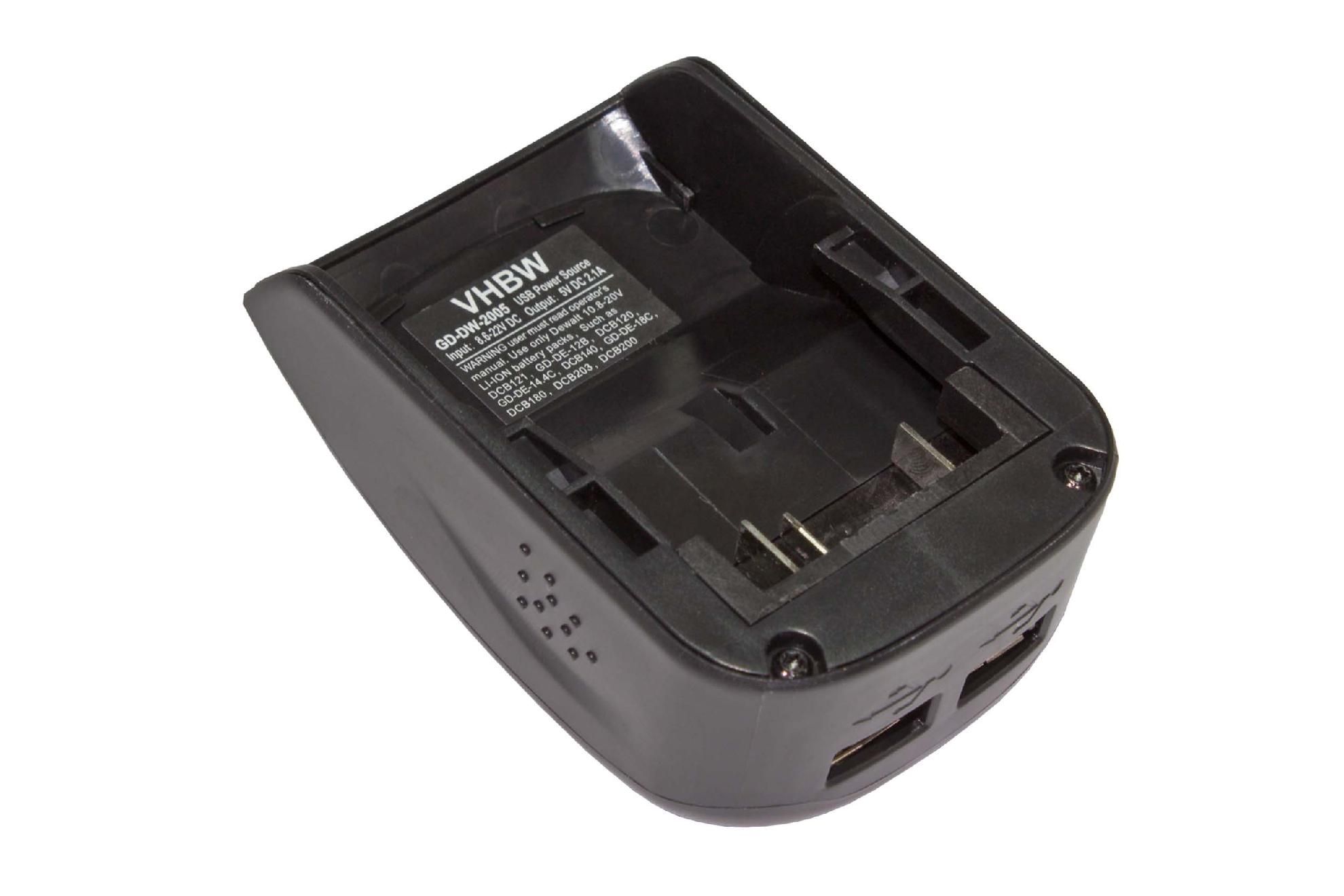 adaptateur de batterie xr NEUF DeWalt dcb090-xj de chargement usb