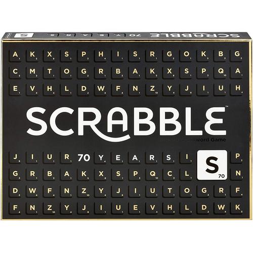 Mattel Jeux Gct19 Scrabble 70 Ans Anniversaire Edition Rakuten