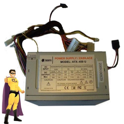 Alimentation Pc Incore Atx450U 450W Atx Power Supply