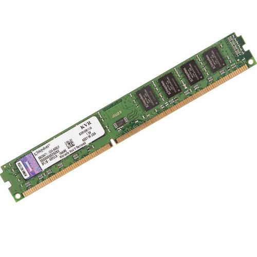 4Go Ram Kingston Kvr16N11/4 Ddr3 Pc3-12800U 2Rx8 1600Mhz Low Profile Pc Bureau
