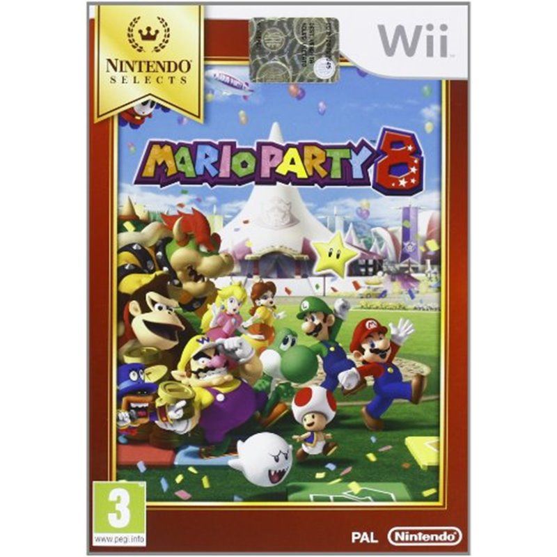 2134449 Wii Mario Party 8 Selects