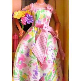 avon special edition spring petals barbie doll second in series