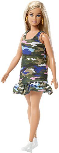 Barbie Fashionistas Girly Camo Doll