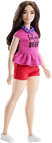 Poupee Mannequin Barbie Fashionistas Curvy Brune #98 Tenue Future Is Bright - vue 9