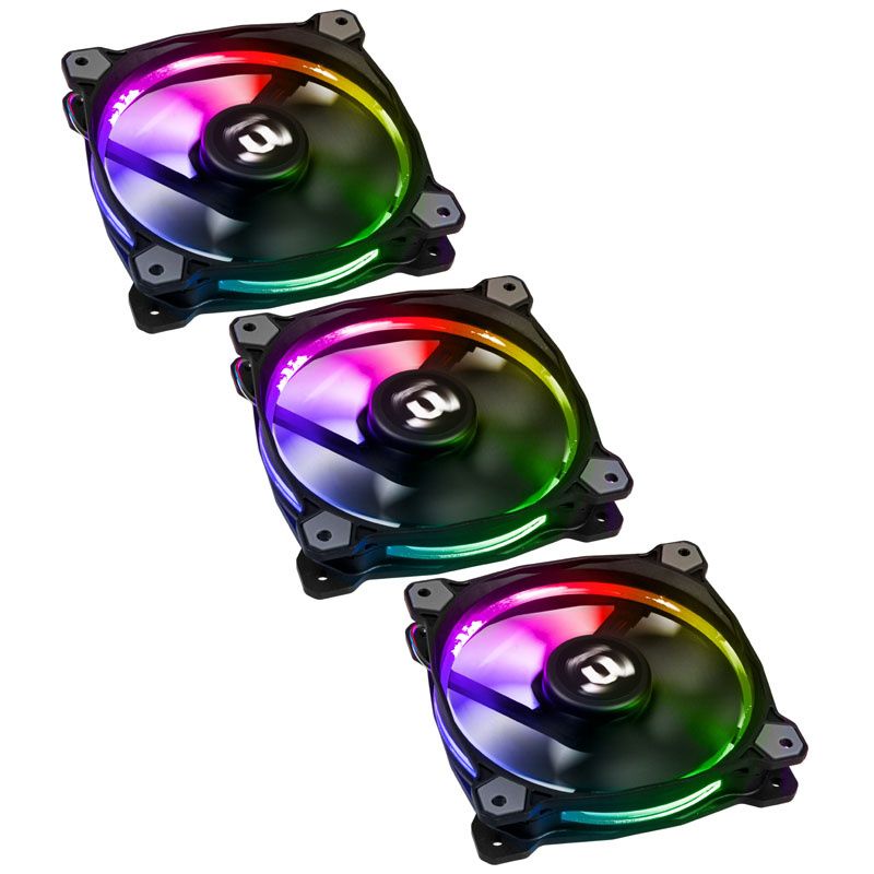 Ventilateur Thermaltake Riing 12 LED RGB Sync Edition 120mm 3er Se