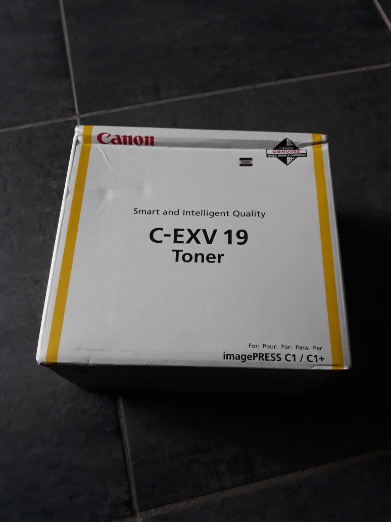 Canon CEXV19 Cyan - vue 4