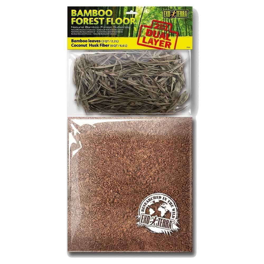 Meilleurs prix pour Substrat De For?T Bamboo Forest Floor Pour Terrarium - Exo Terra - 8,8l