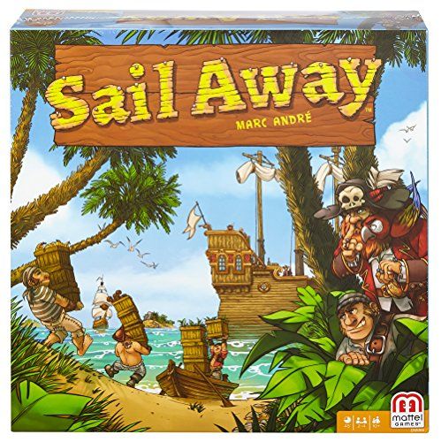 Mattel Sail Away Strategy Board Game