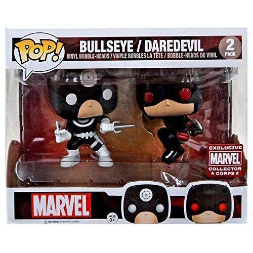 Funko Marvel Funko Pop Marvel Daredevil & Bullseye Exclusive Vinyl Bobble Head 2-pack