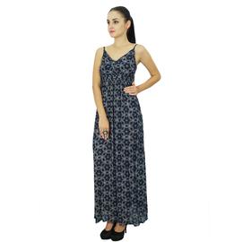 Bimba Des Femmes De Robe Longue Vêtements De Plage Maxi Bohème Chic été