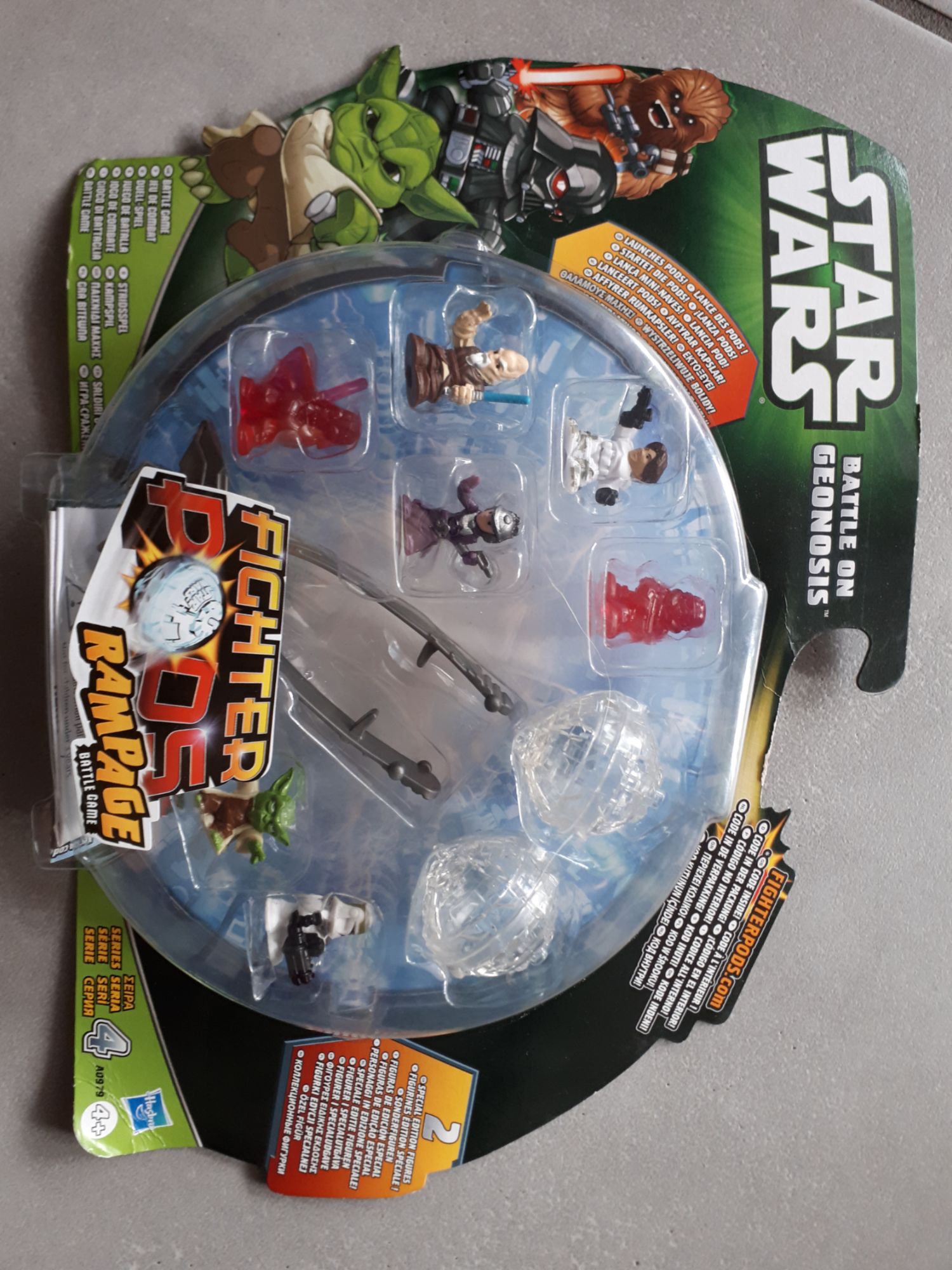 Star Wars - A0979e240 - Fighter Pods Rampage - Battle On Geonosis - Pack 7 Figurines Aléatoires