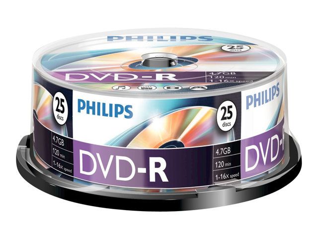 Philips DM4S6S10F 10 x DVD R 4.7 Go 120 minutes 16x boîtier CD étroit - vue 5