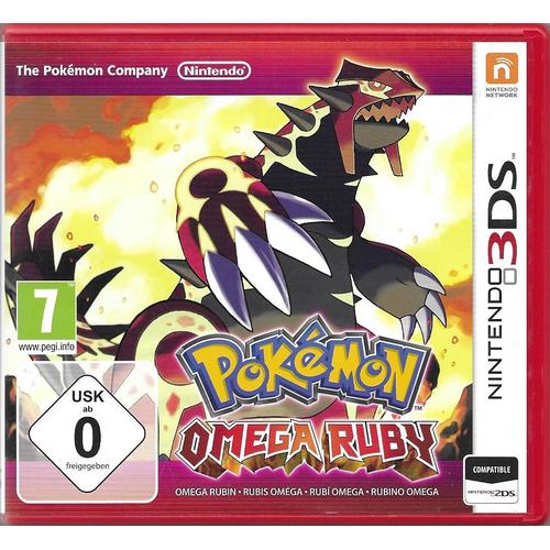 Pokã©Mon Omega Ruby 3Ds
