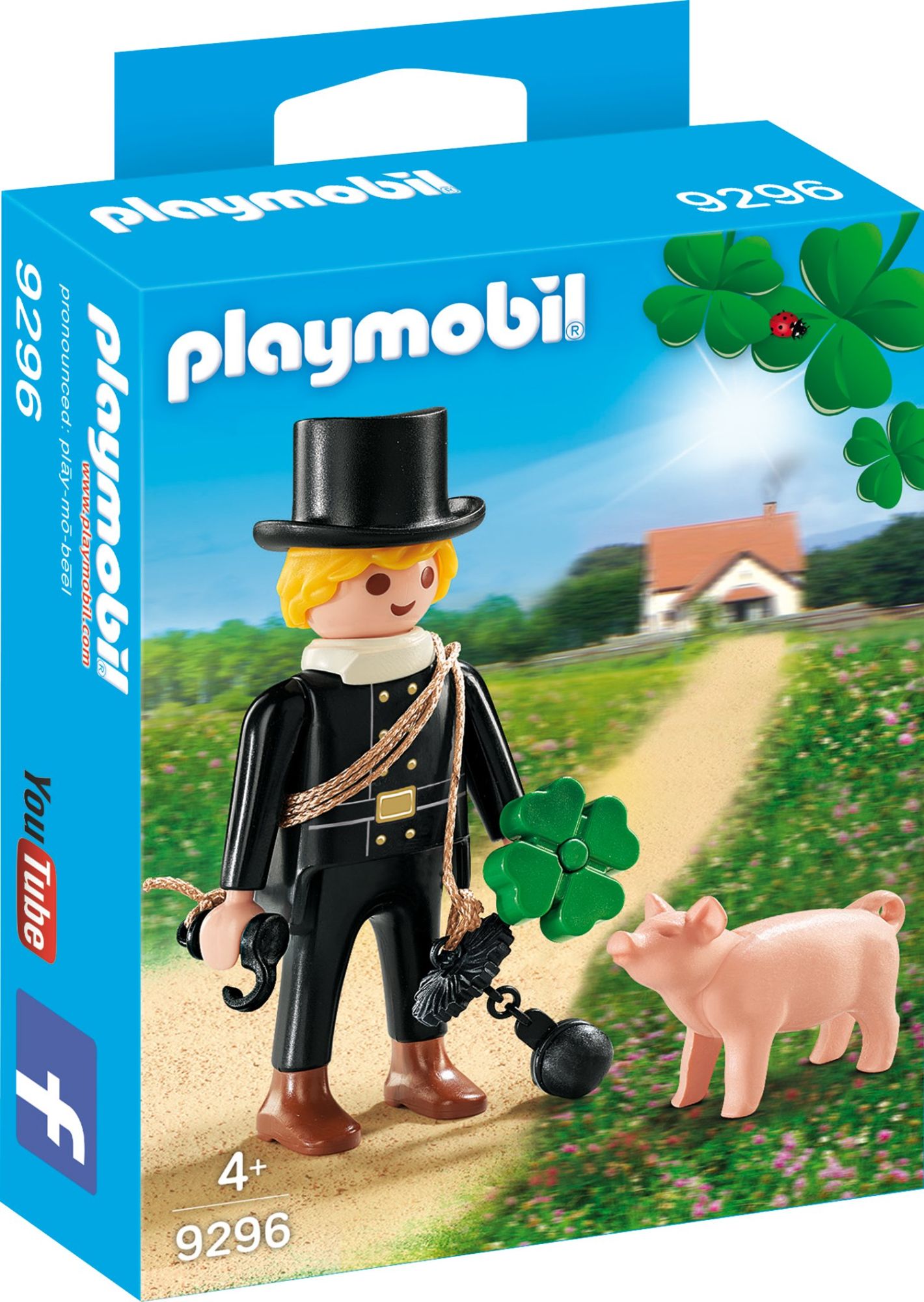 Playmobil Special Plus 9296 Ramoneur Avec Trèfle À Quatre Feuilles - vue 4
