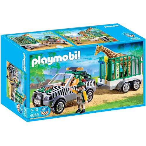 playmobil voiture zoo