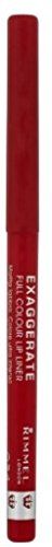 Rimmel Exaggerate Lip Liner Diva [024] 1 Ea Pack Of 5