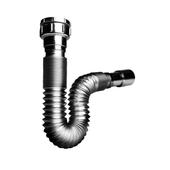 Clapet Siphon Wirquin SP50199 Quick-clac Bonde chrome avec trop-plein