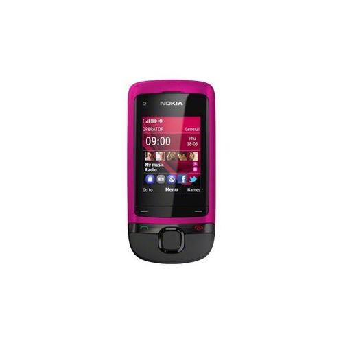 Nokia C2-05 - Téléphone De Service - Ram 16 Mo - Microsd Slot - Écran Lcd - 320 X 240 Pixels - Rear Camera 0,3 Mp - Rose