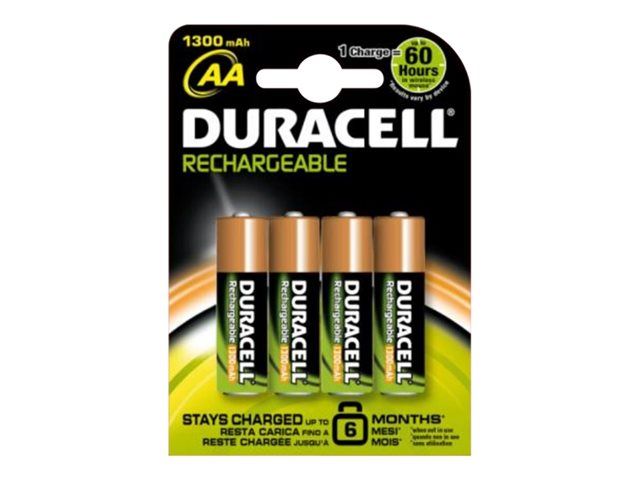 Duracell Lot de 12 piles rechargeables AAA 900 mAh 3 blisters de 4 piles