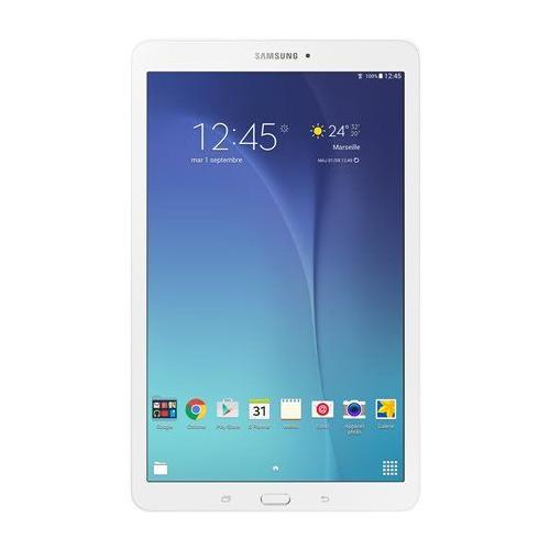 Samsung Galaxy Tab E Tablette Tactile 9,6" Blanc (8 Go, Android, 1 Port Micro Usb 2.0, Wifi)