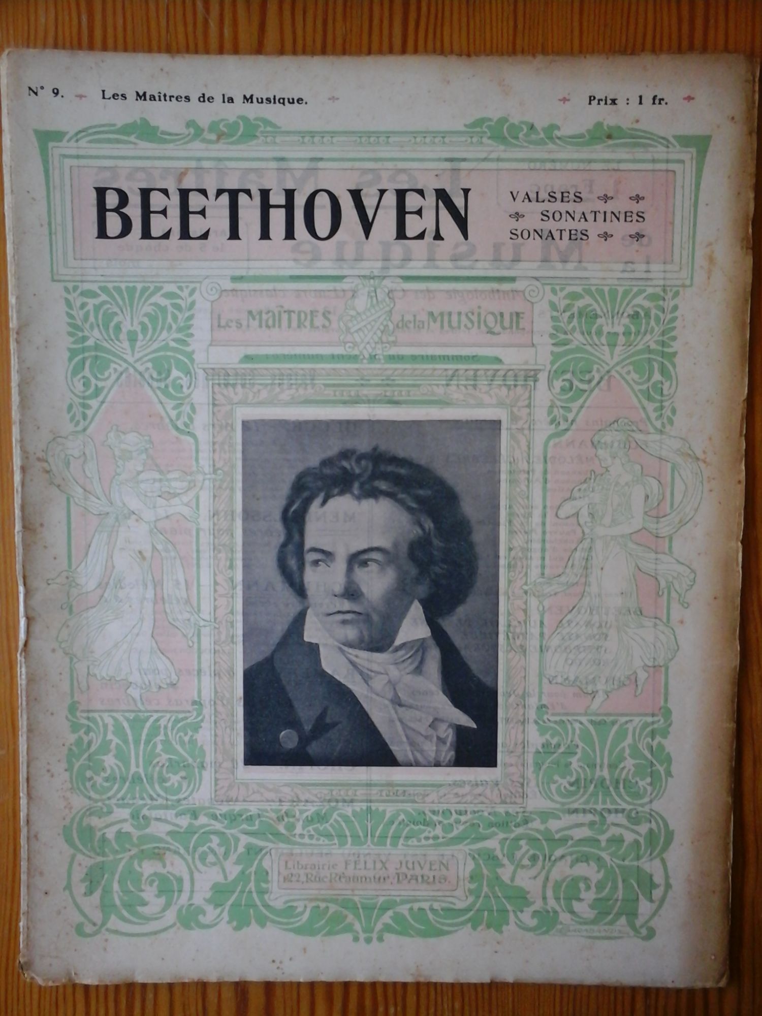 partition piano beethoven d'occasion  