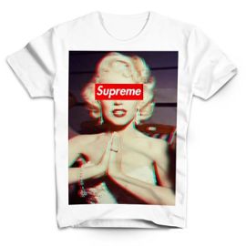 T-Shirt Bio Supreme Marilyn Monroe - Mode Homme | Rakuten
