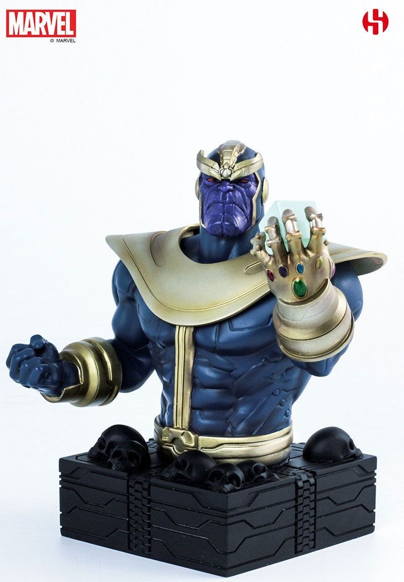 Figurine / Buste SEMIC Marvel : Thanos 16 cm - vue 2
