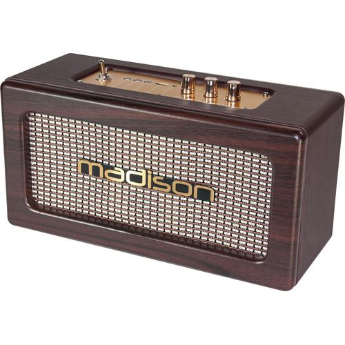 Madison 10-7086 Freesound-Vintage-Wd Enceinte Bluetooth Portable