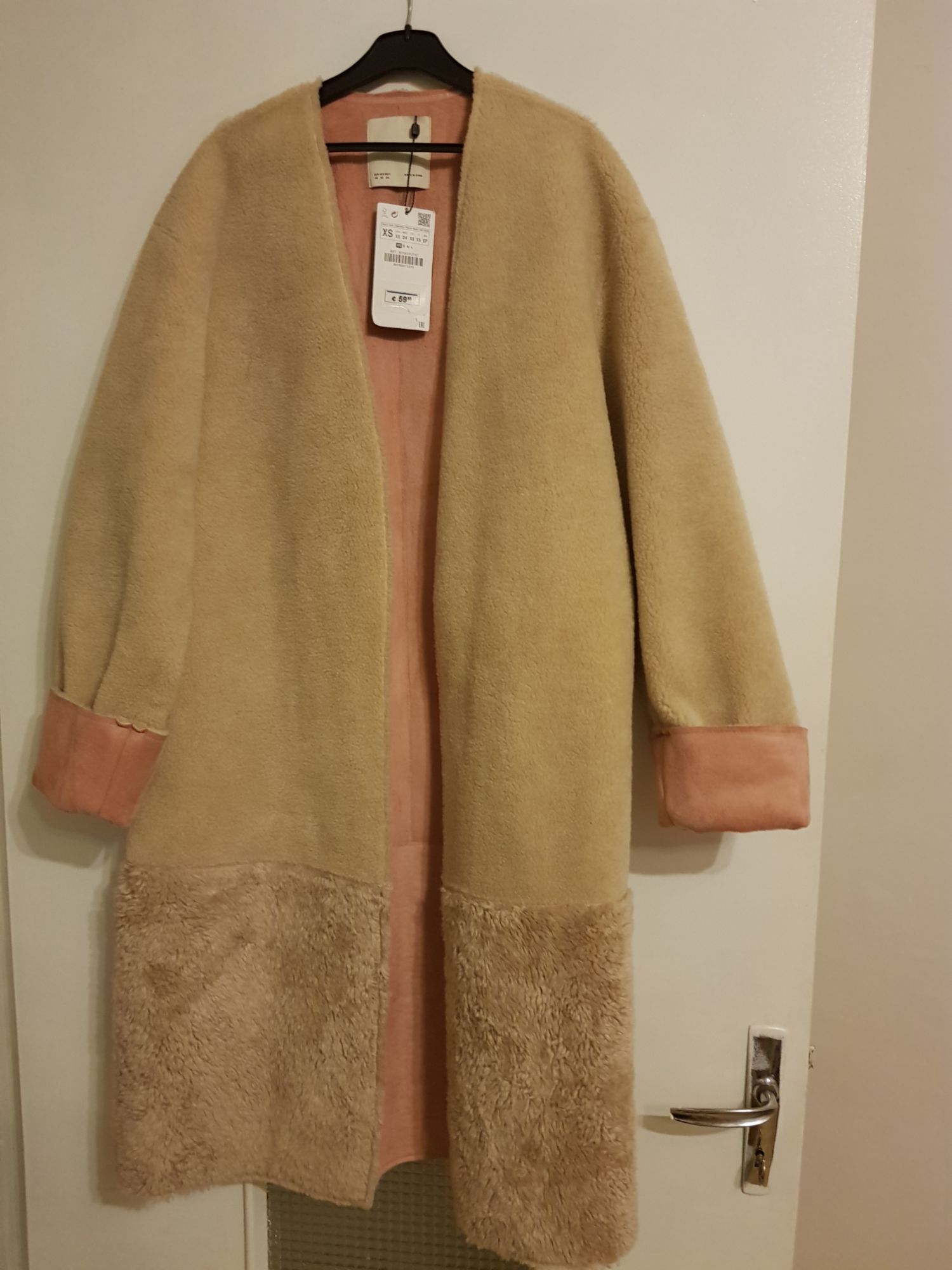 manteau chez zara