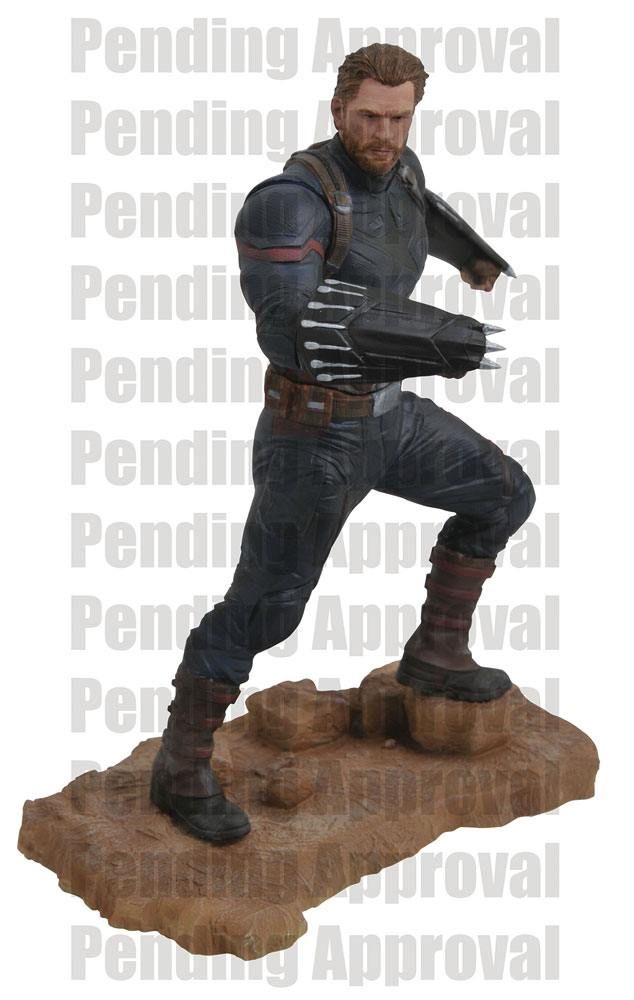 Avengers Infinity War Marvel Gallery Statuette Captain America 23 Cm