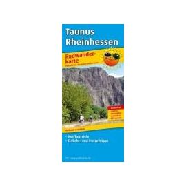 Radwanderkarte Taunus - Rheinhessen
