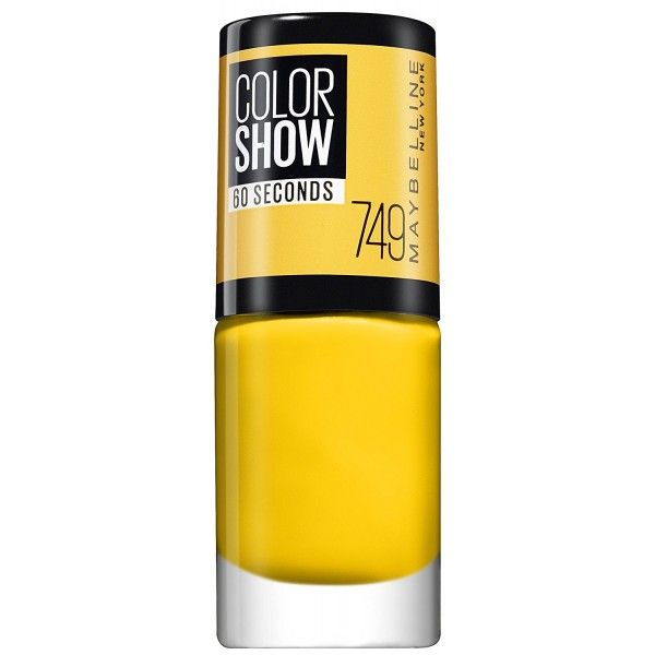 Maybelline New York Color Show Vernis à Ongles 749 Electric Yellow