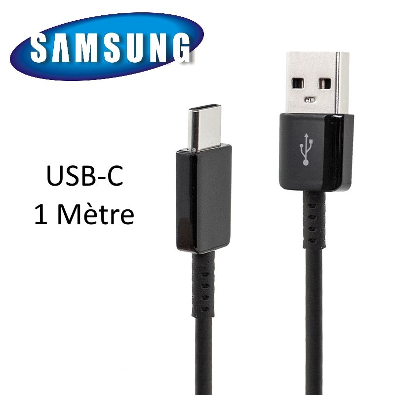 Pour Samsung A7 2018 : Câble USB-C Samsung Original EP-DG950