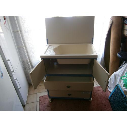 Commode Table A Langer Avec Baignoire Rangement Rakuten Saint Marc Jaumegarde Bouches Du Rhone Retrait Sur Place