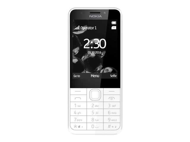 Nokia 230 Dual SIM Double SIM Argent