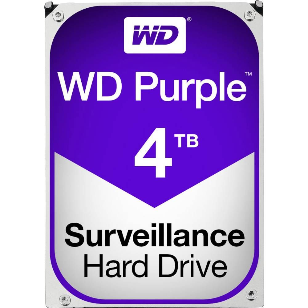 Disque dur interne 8.9 cm 3.5 pouces Western Digital ¿ 4 To WD40PURZ