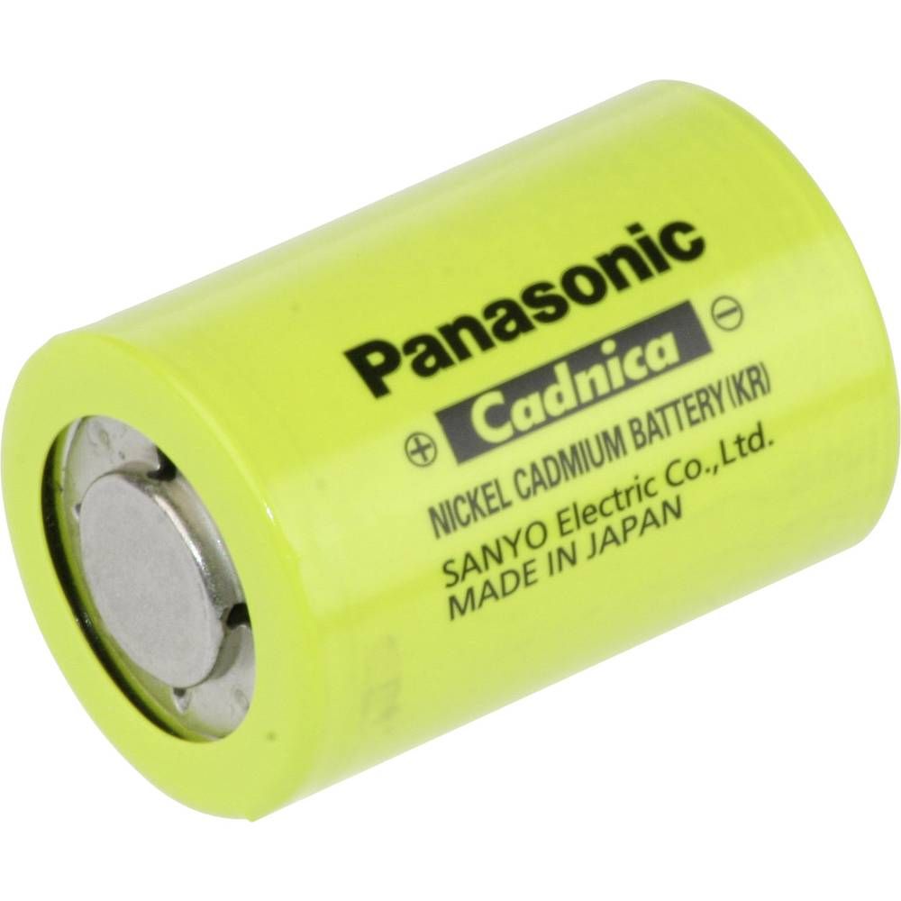 Pile rechargeable spéciale 4/5 Sub-C à tête plate NiCd Panasonic N1250SCR 1.2 V 1200 mAh