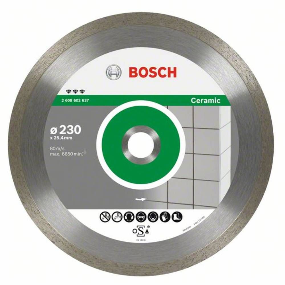BOSCH Disque à tronçonner diamant Ceramic - vue 2