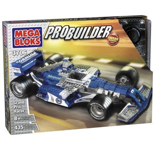 Mega Bloks Pro Builder N°3706 Grand Prix Racer 435 Pièces