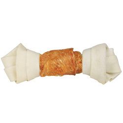 Meilleurs prix pour Os Noué Denta Fun Avec Poulet, 15 Cm, 70 G - 31322 - Mon Animalerie
