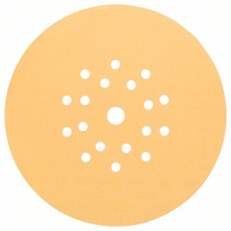 Papier abrasif pour ponceuse de plafond Bosch Accessories 2608621039 Grain 220 Ø 225 mm 25 pc